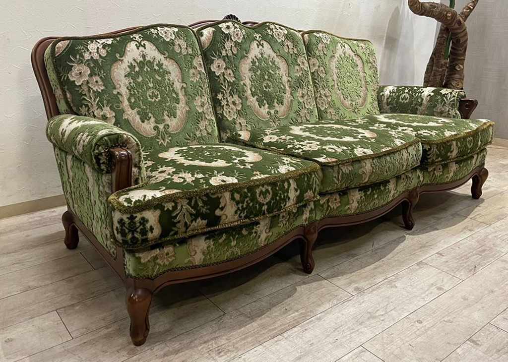 MKマエダ L字型 ソファ 3人掛け 布地 長椅子＆クッション カウチソファ